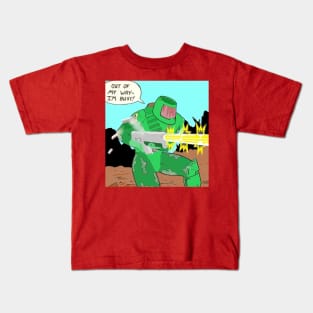 Get Out of My Way Kids T-Shirt